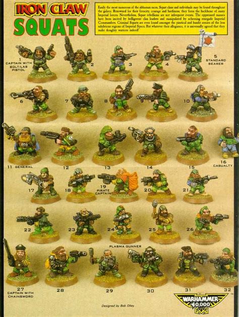 40k squats|warhammer 40k squat miniatures.